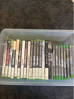 Assorted Xbox One/Xbox 360 games (Whole Box)
