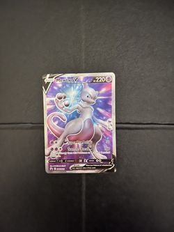 Mewtwo V Pokémon Card Mint Condition 