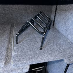 Pistol hand gun rack