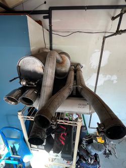 C6 Corvette H-Pipe and NPP Mufflers