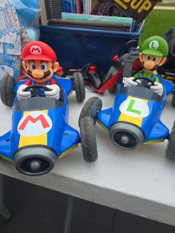 Mario & Luigi remote control cars