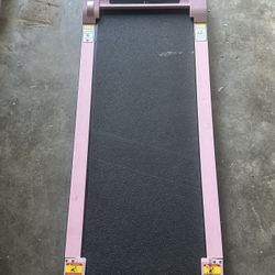 Pink Electric Treadmill Walking Pad Under Desk Jogging Machine Home Fitness 1-6km/h Treadmill Running Machine