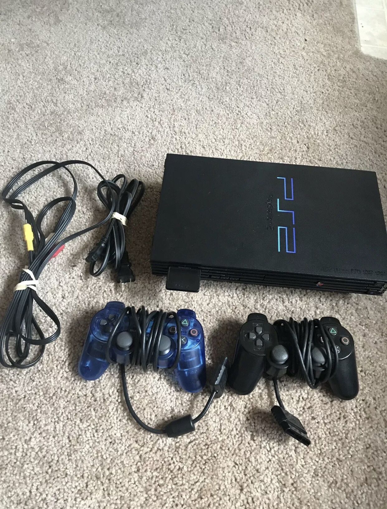 PS2 2 DualShock Controllers