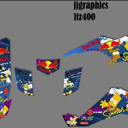 Suzuki Ltz400 Graphic Kit 