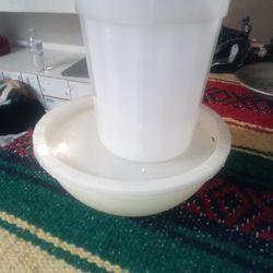 Cup and bowl from placer county jail