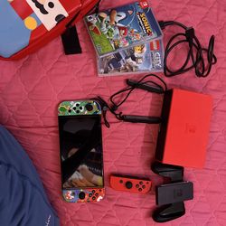 Nintendo switch oled Mario edition