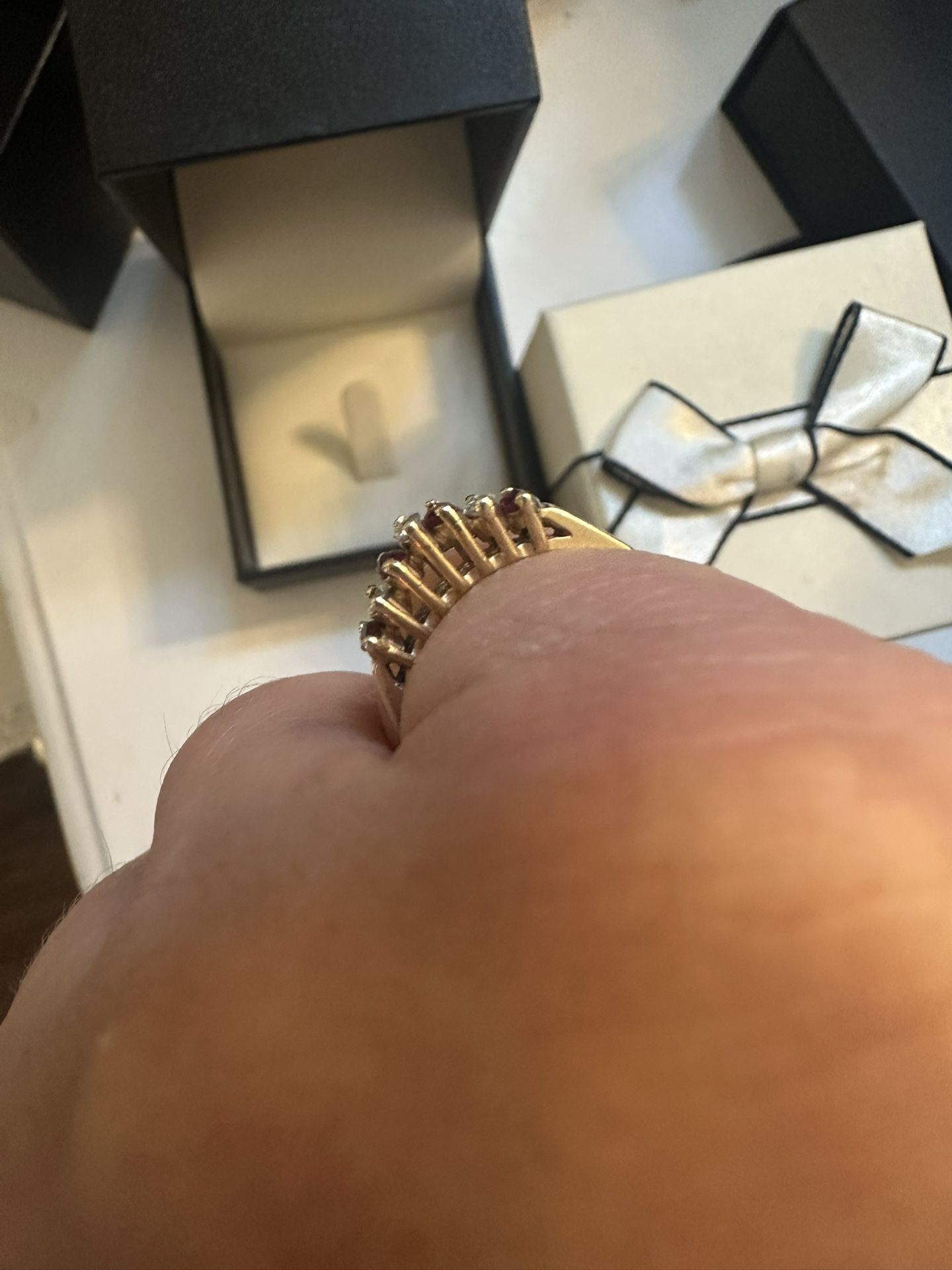Ruby And Diamond Ring
