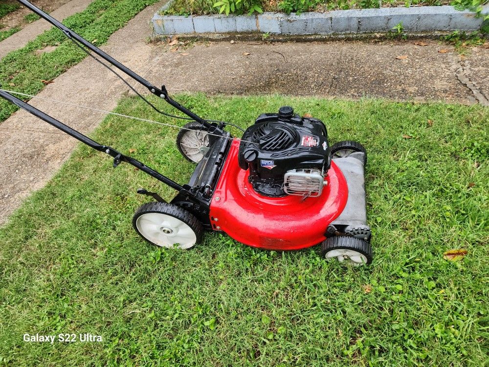 Basic Push Mower Yard Machine