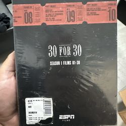 ESPN 30 For 30 Season 1 DVD Collection Brand New