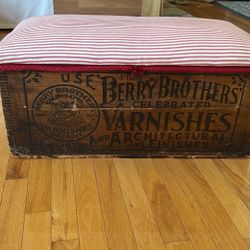 2 Antique Berry Brothers Crates