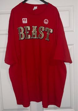 San Francisco 49ers 42 Seasons Candle Stick Park Patrick Willis Beast 52 shirt adult men’s size XXXL excellent