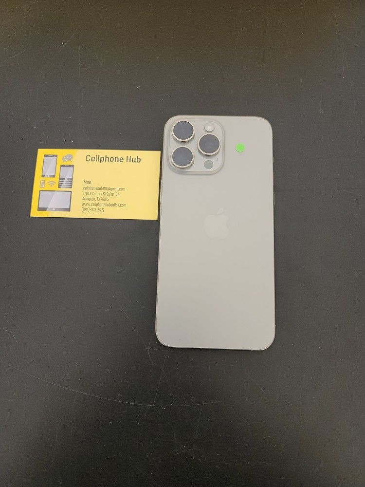 Apple IPhone 15 PRO MAX (10$down)