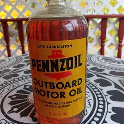 Vintage Pennzoil Sealed Bottle