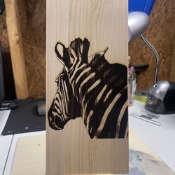 Zebra Engraving Portrait  (Eighty Four & 6 Designs)