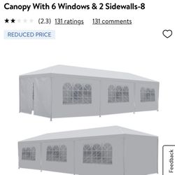 Canopy’s 10x30 and 10x20 - Carpas 10x30 Y 10x20