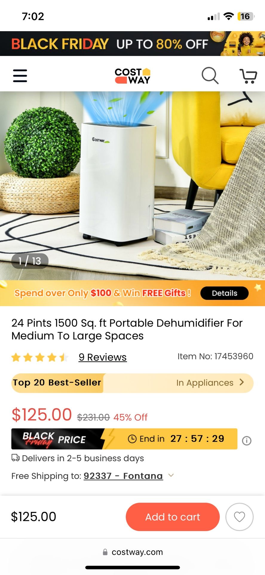 Dehumidifier