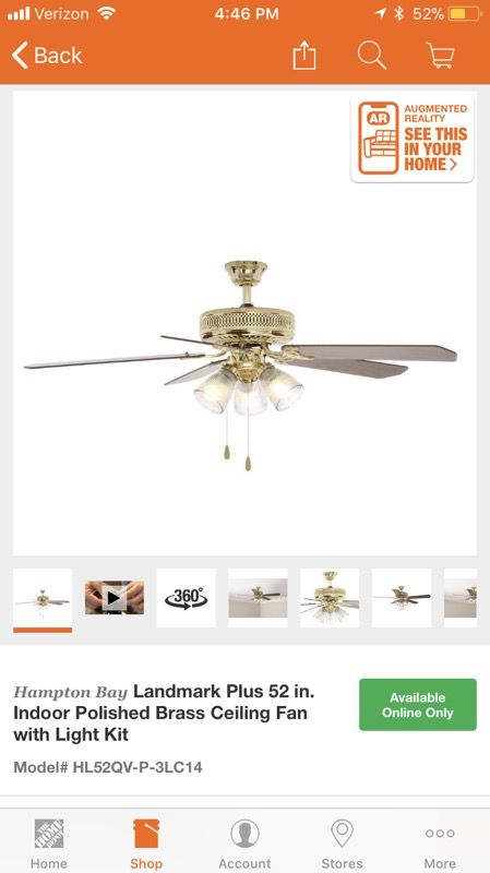 New Hamton Bay Landmark Plus 52 Ceiling Fan For In Sunland Open In The Appcontinue To Mobile Website