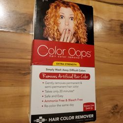 New In Package Extra Strength Color Oops Hair Color Remover! 