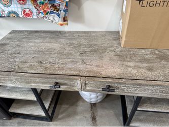 HEAVY SOLID WOODEN DESK