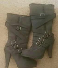 Ash black boots