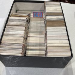 Lot Of Baseball Basketball Football NASCAR Cards