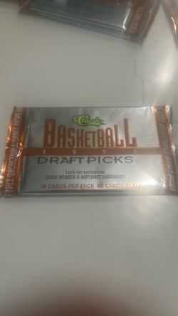 Classic Basketball Draft pick Packs (Read Description)