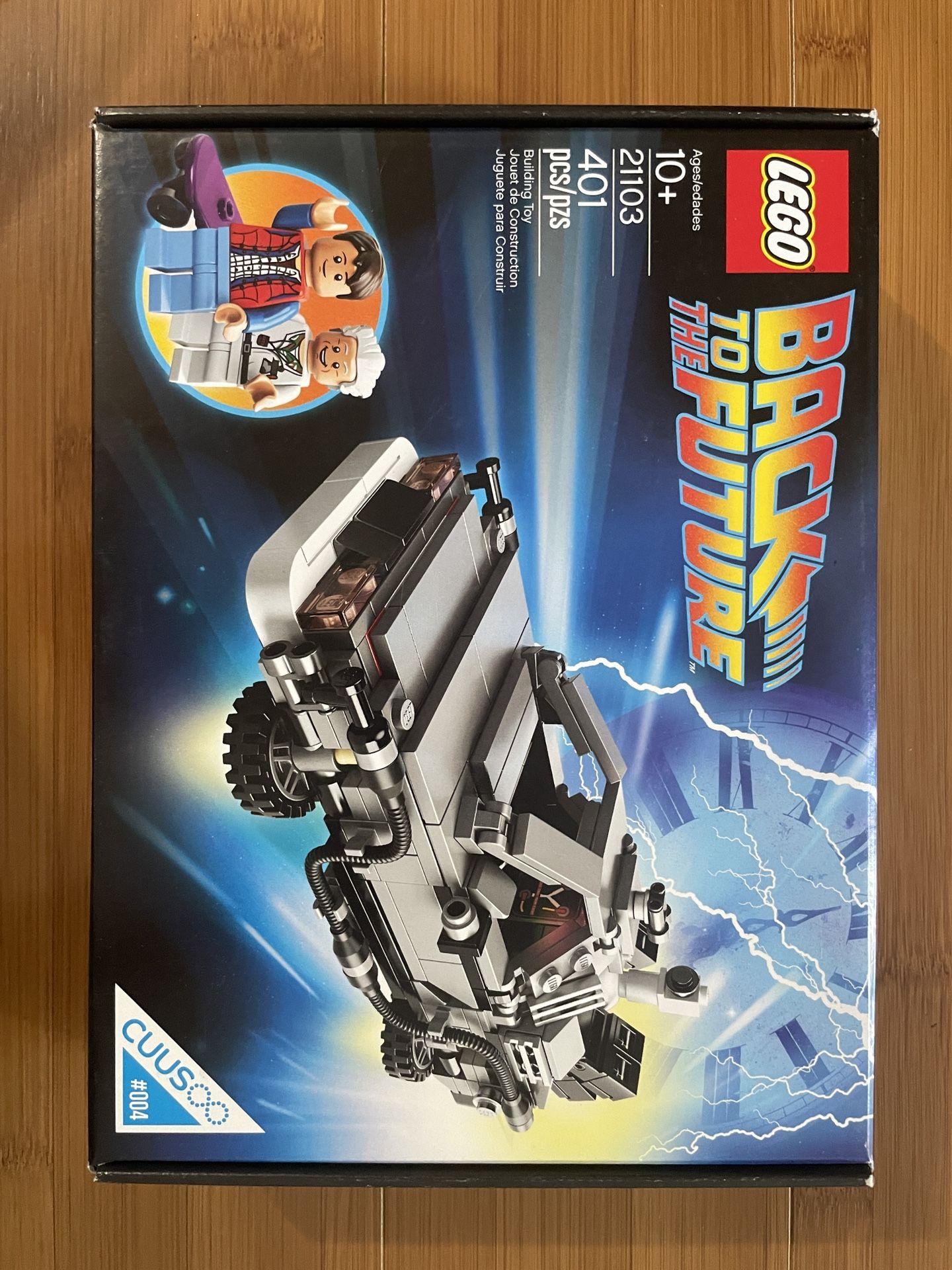 NEW Lego BACK TO THE FUTURE 21103 DeLorean Time Machine Doc Brown