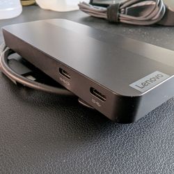 Lenovo Dual Display Travel Dock