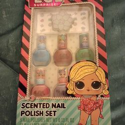 Set Niña. Esmaltes.