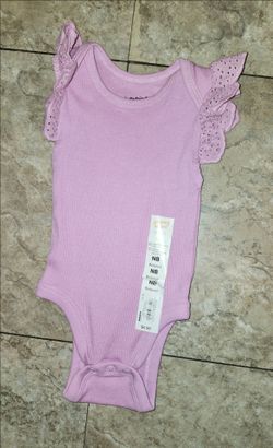 Jumping beans baby girl onesie new