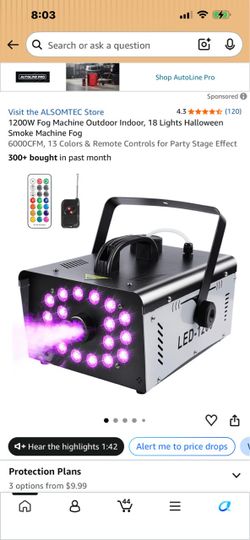 Fog machine