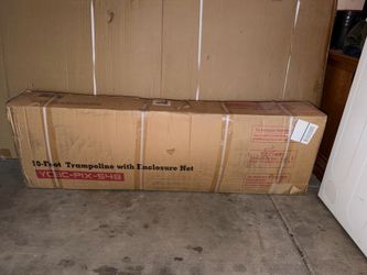 Brand new 10 ft Trampoline with net