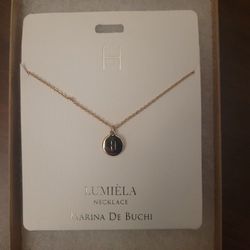 Hallmark letter "H" necklace