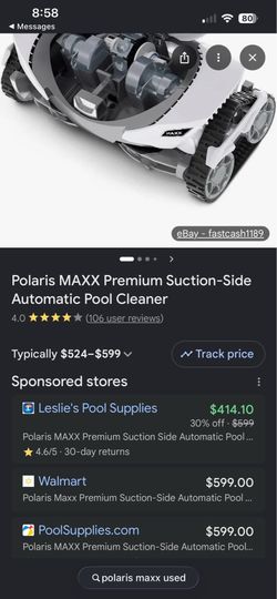 Polaris Maxx pool cleaner