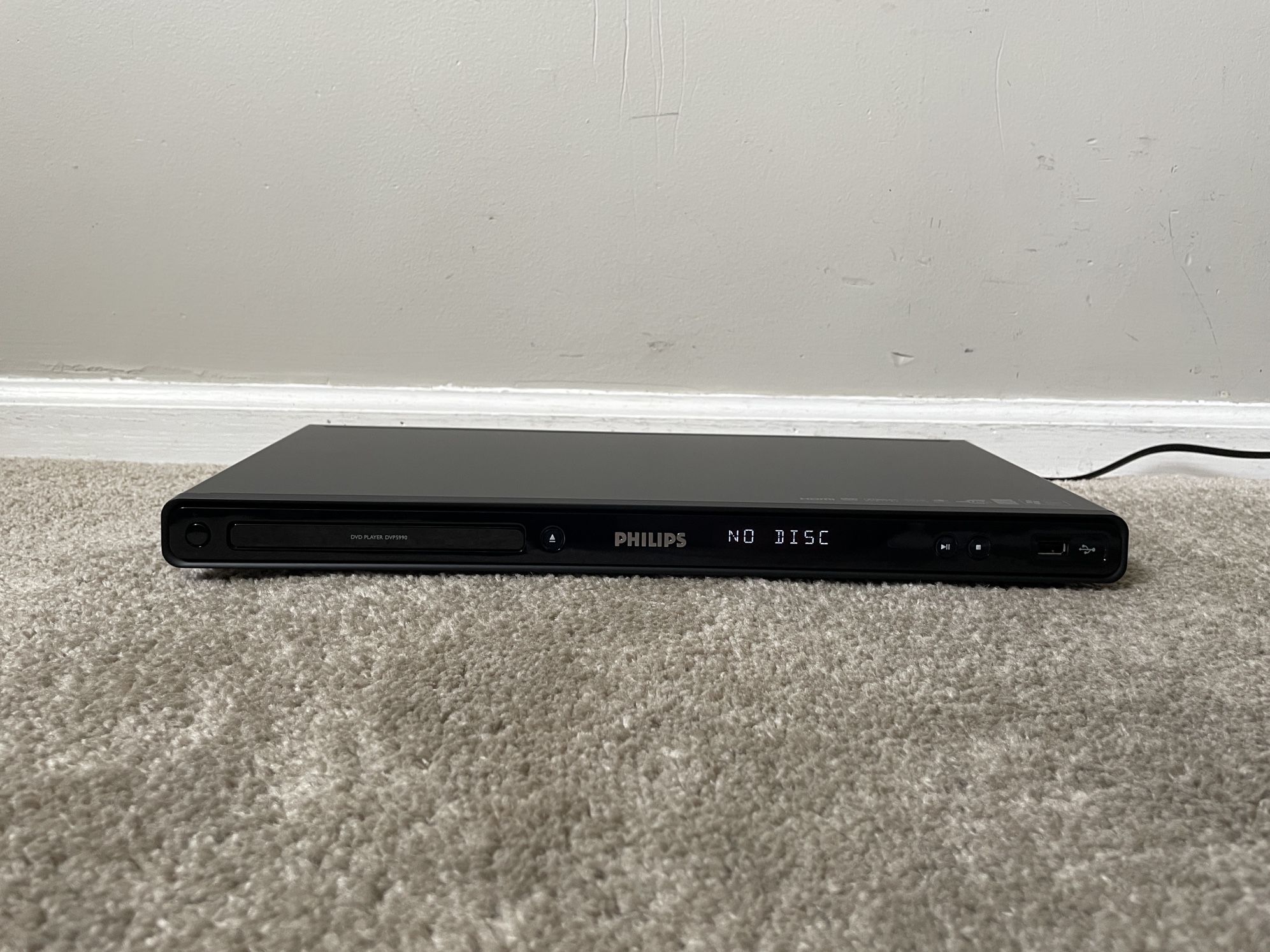Philips DVP5990 DVD Compact Disc CD Player