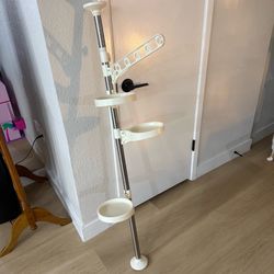 Indoor Plant Pole Stand Tension Rod Hanger