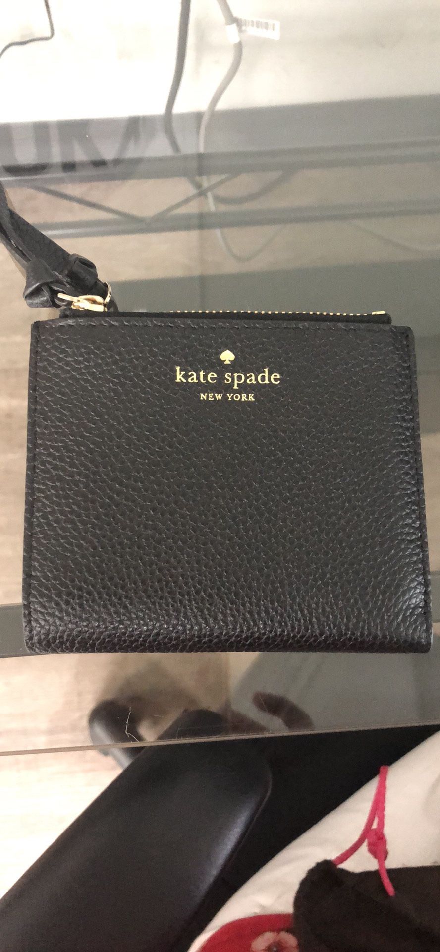 Kate Spade black wallet new
