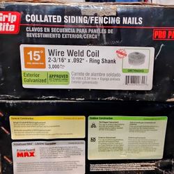 Collated Siding/Fencing Nais