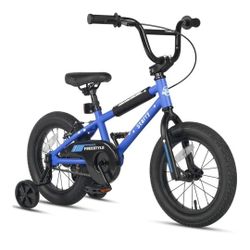 Kids Bike BMX Style 12 14 16 18 Inch for Toddlers Boys Girls 1-10 Years Old Multiple Colors