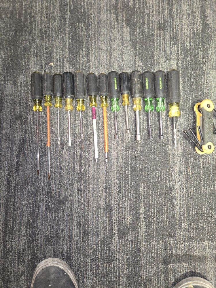 Klein greenlee screwdrivers Nut drivers