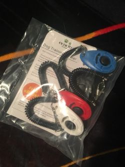 Brand new dog training clickers