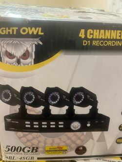 Night, owl cameras, everything works