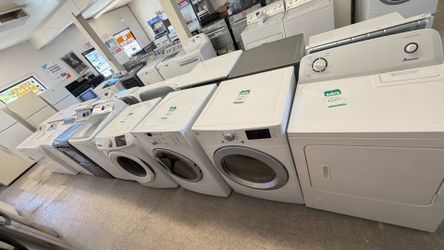 Washers and dryers