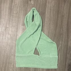 Green Halter Top