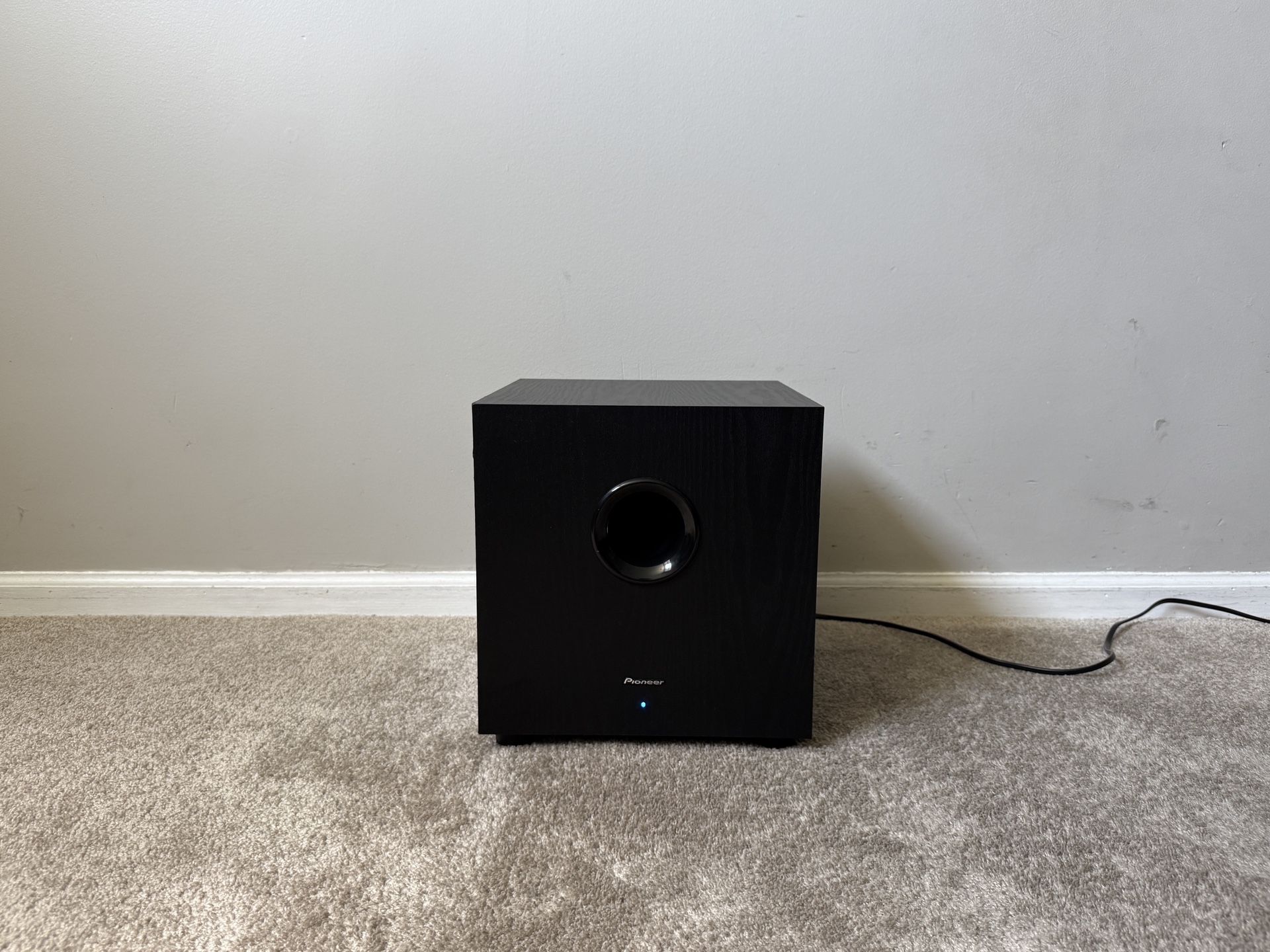 Pioneer SW-8MK2 Home Theater Powered Active Subwoofer
