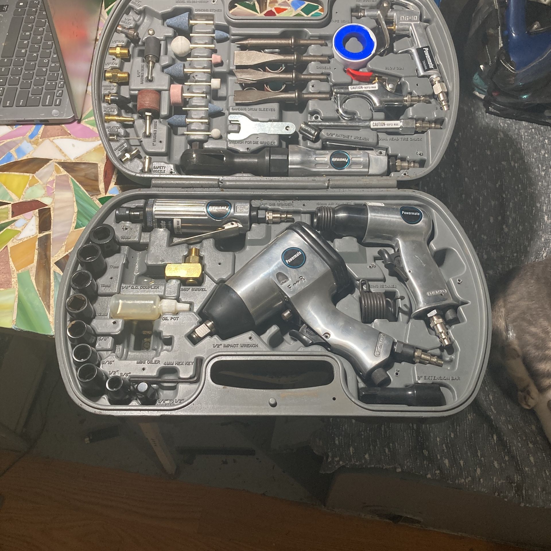 Coleman Power ate Air Tool Set