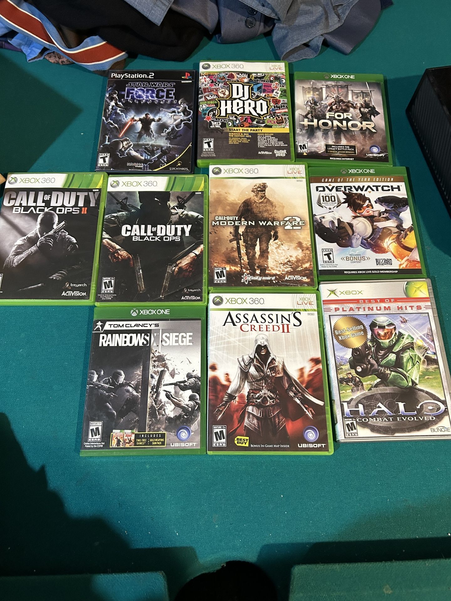 Xbox one Original No Accessories But Video Games 🎮