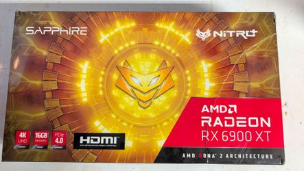 Sapphire RX 6900 XT 16GB  graphics card