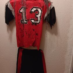 Football Zombie Halloween Costume 