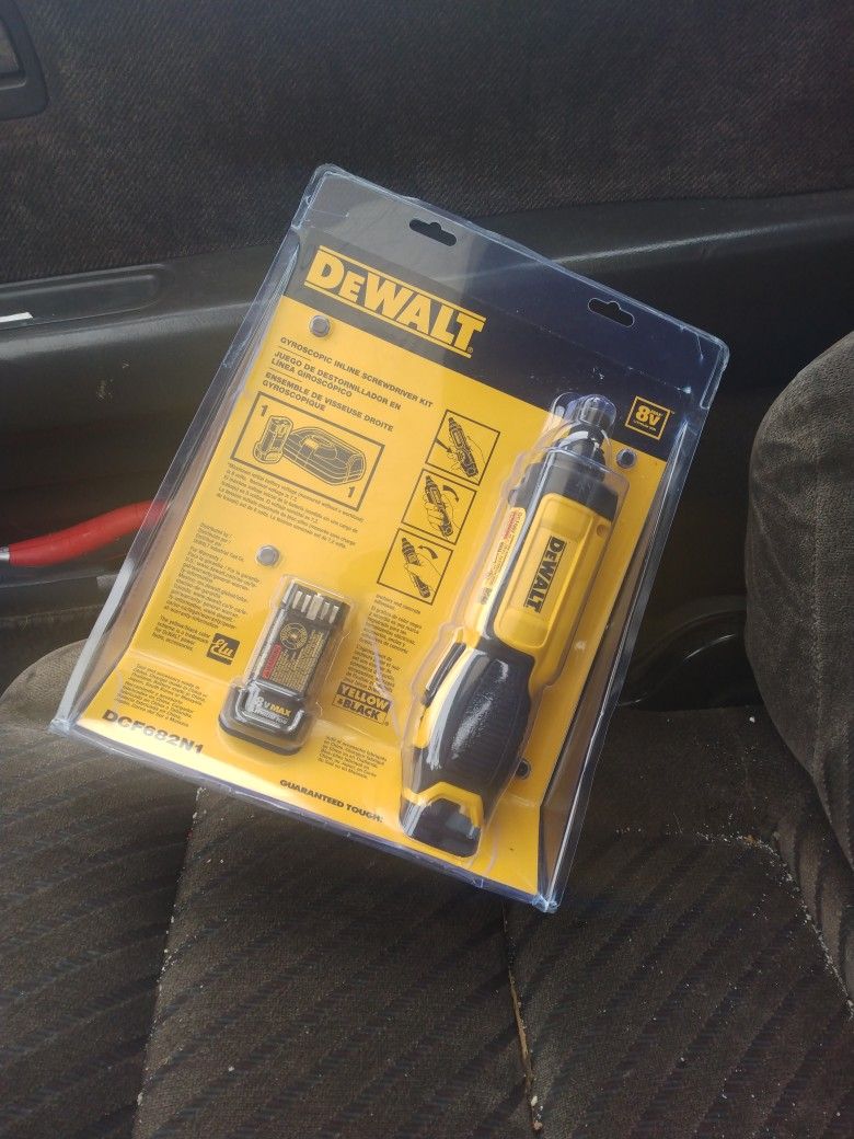DeWalt Gyroscopic Inline Screwdriver Kit